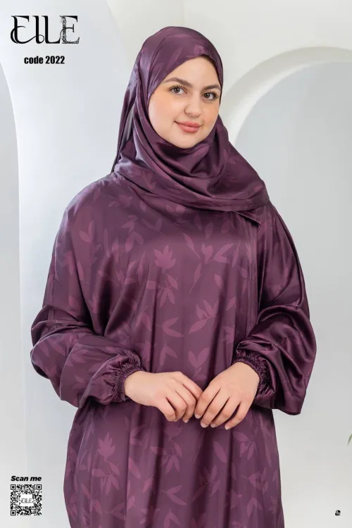 اسدال صلاة ساتان موف بأوراق سادة - كود 2022